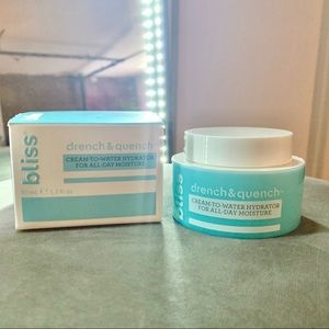 💦 Bliss drench & quench moisturizer